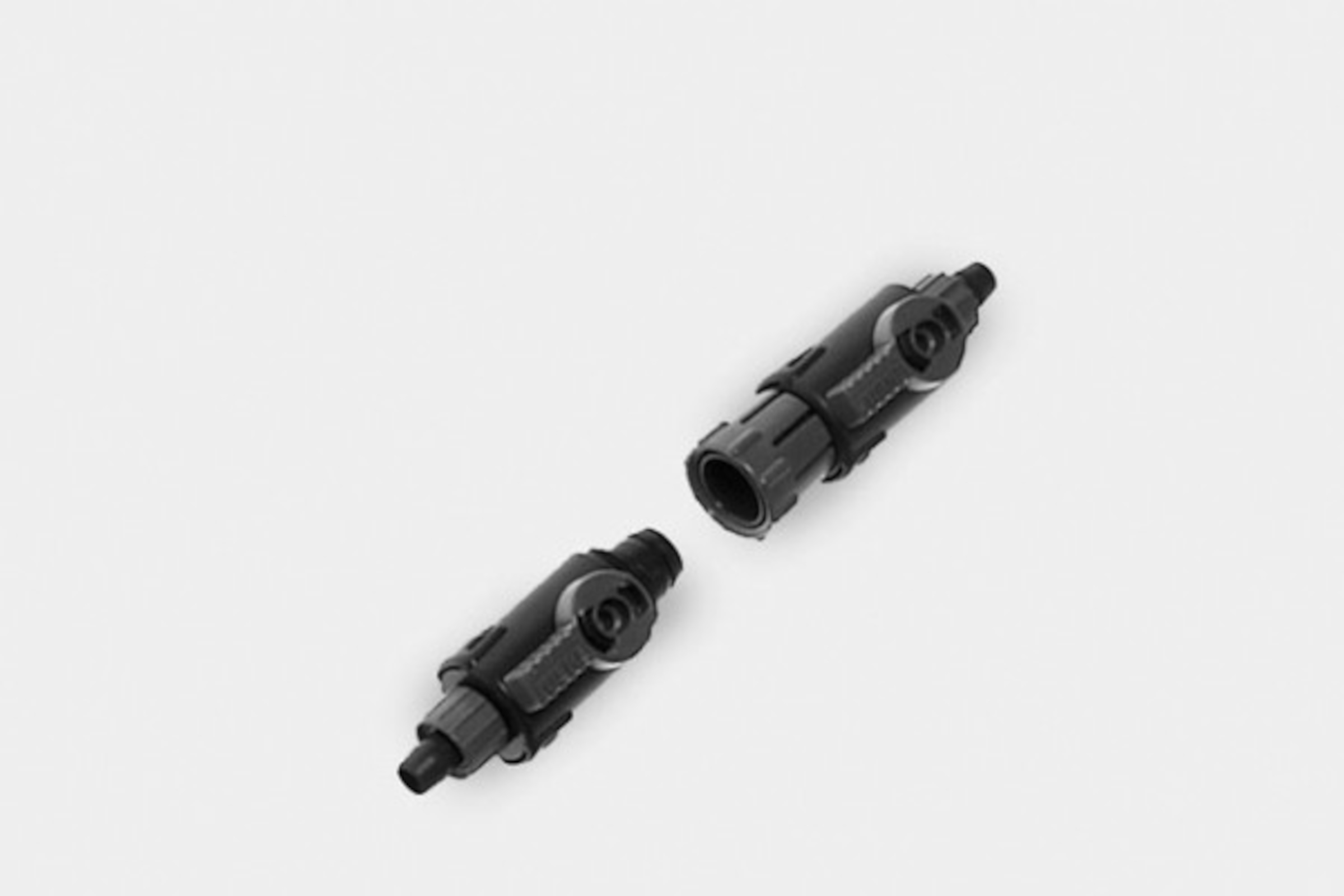Eheim Doppelhahn mit Schnelltrennkupplung 9/12 mm